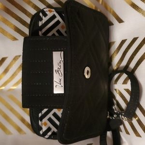 Vera Bradley, Black, Wristlet